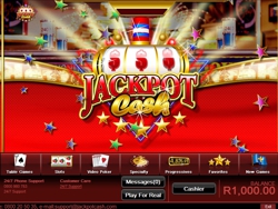Jackpot Cash Casino lobby where all the fun begins.